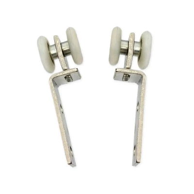 2 55x0 74 дюйма гибкая труба металлический подшипник шкив блок с двумя пластиковыми