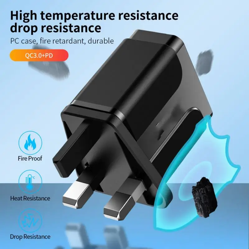 3A Быстрая зарядка 3 0 USB зарядное устройство EU UK мобильный телефон адаптер для IPhone X