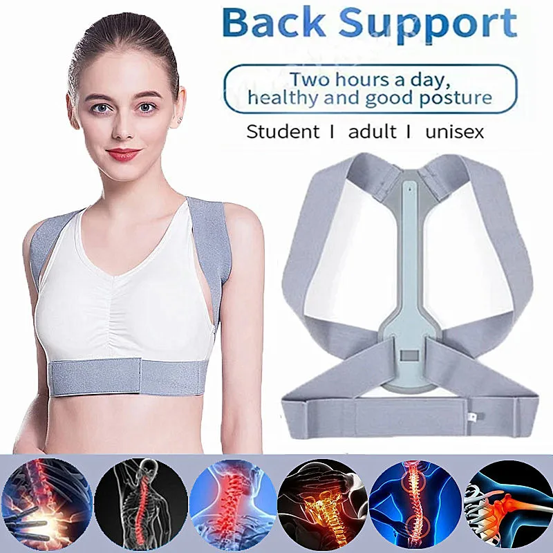 

4 Styles Posture Corrector Adjustable Brace Straightener Smart Correction Trainer Adult 2021 Hot style