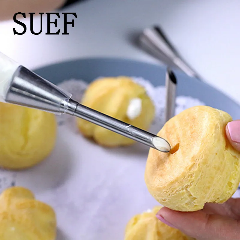 Крем глазурь трубопроводов наконечник сопла 1 шт. Нержавеющая Сталь Кекс затяжки