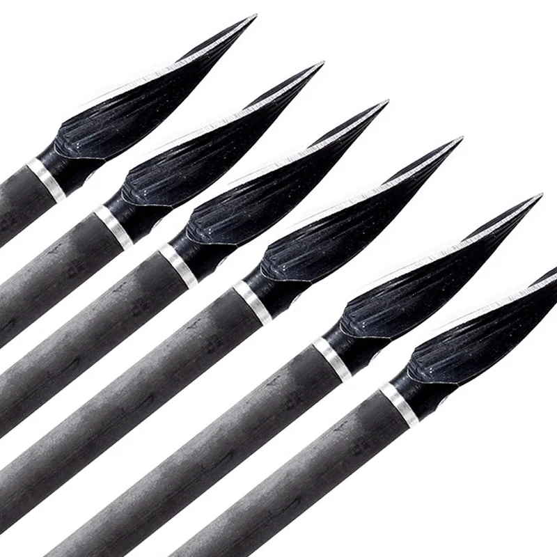 

12pcs Outdoor Arrow Accessories Are Suitable For Outdoor Hunting Activities. Precision Spiral Arrow Outdoor Rotating Willow Arro