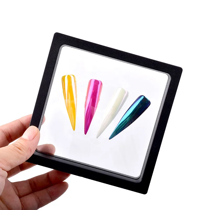 1 шт. белая/черная накладка на ногти |