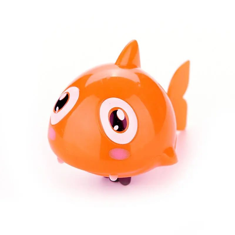 Cute Cartoon Funny Baby Bath Toy Swimming Animal Fish Clockwork Wind Up Toy Shark Plastic Pool Bath Toys Kids Gift Toy