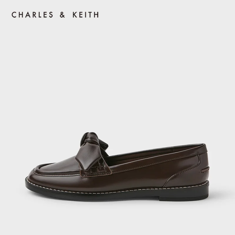 CHARLES＆KEITH Новинка на Осень 2020 CK1 70380800Женские туфли лоферы низком каблуке