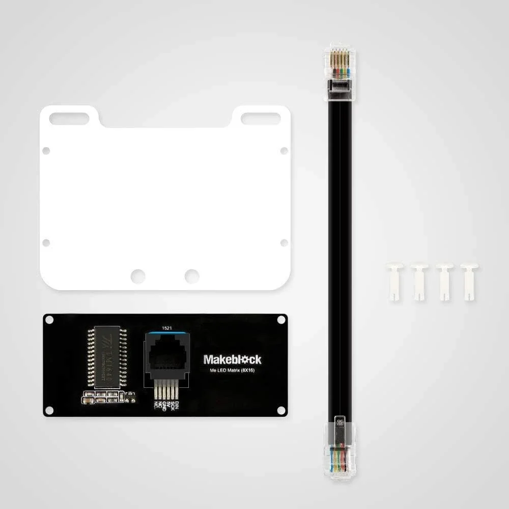 Светодиодная матрица Makeblock Me 8 × 16 для набора робота mBot идеальный эффект