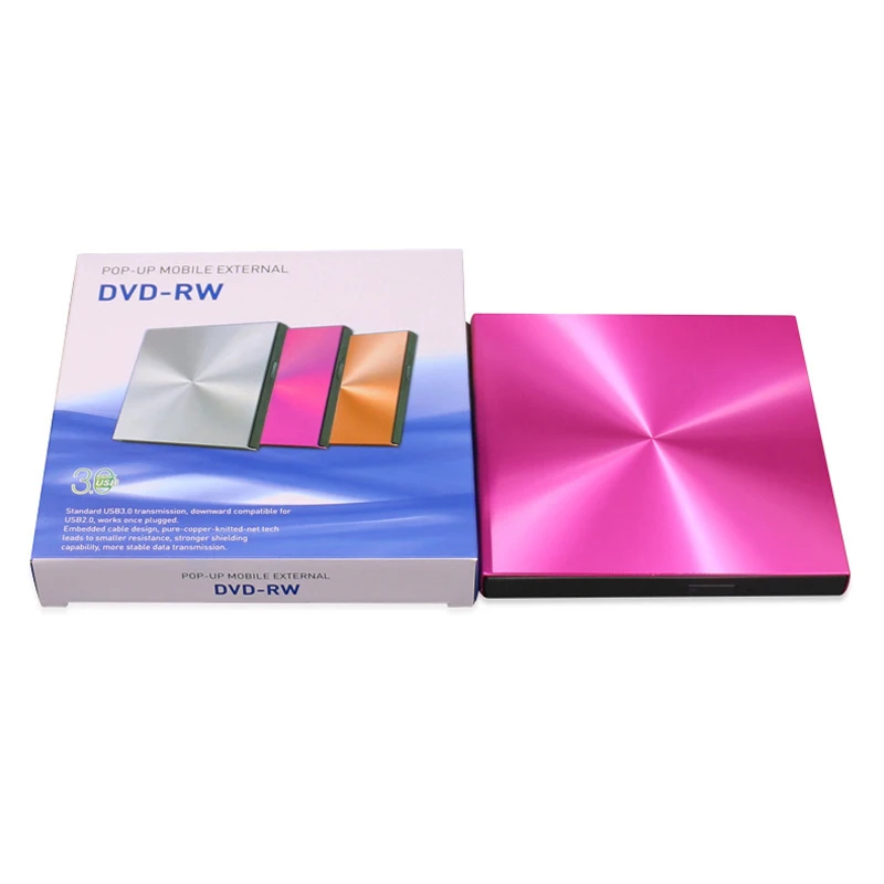 Оптический привод TG30N из алюминиевого сплава внешний Usb-привод для DVD CD-дисков
