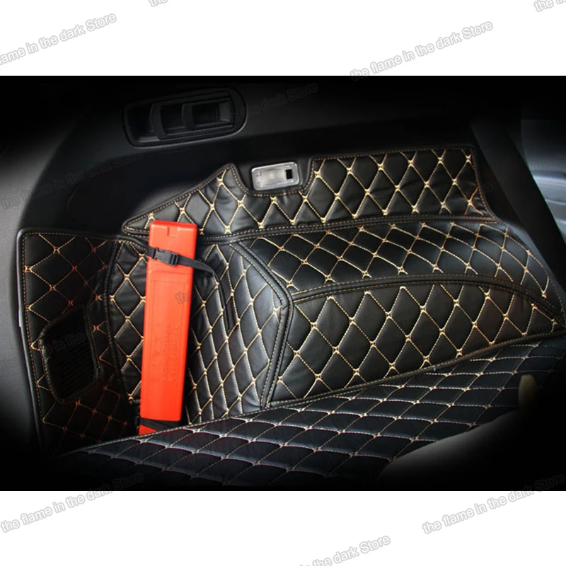 Lsrtw2017 для Mazda Cx 5 Cx5 2012 2013 2014 2015 2016 2017 кожаный коврик багажника автомобиля Коврики