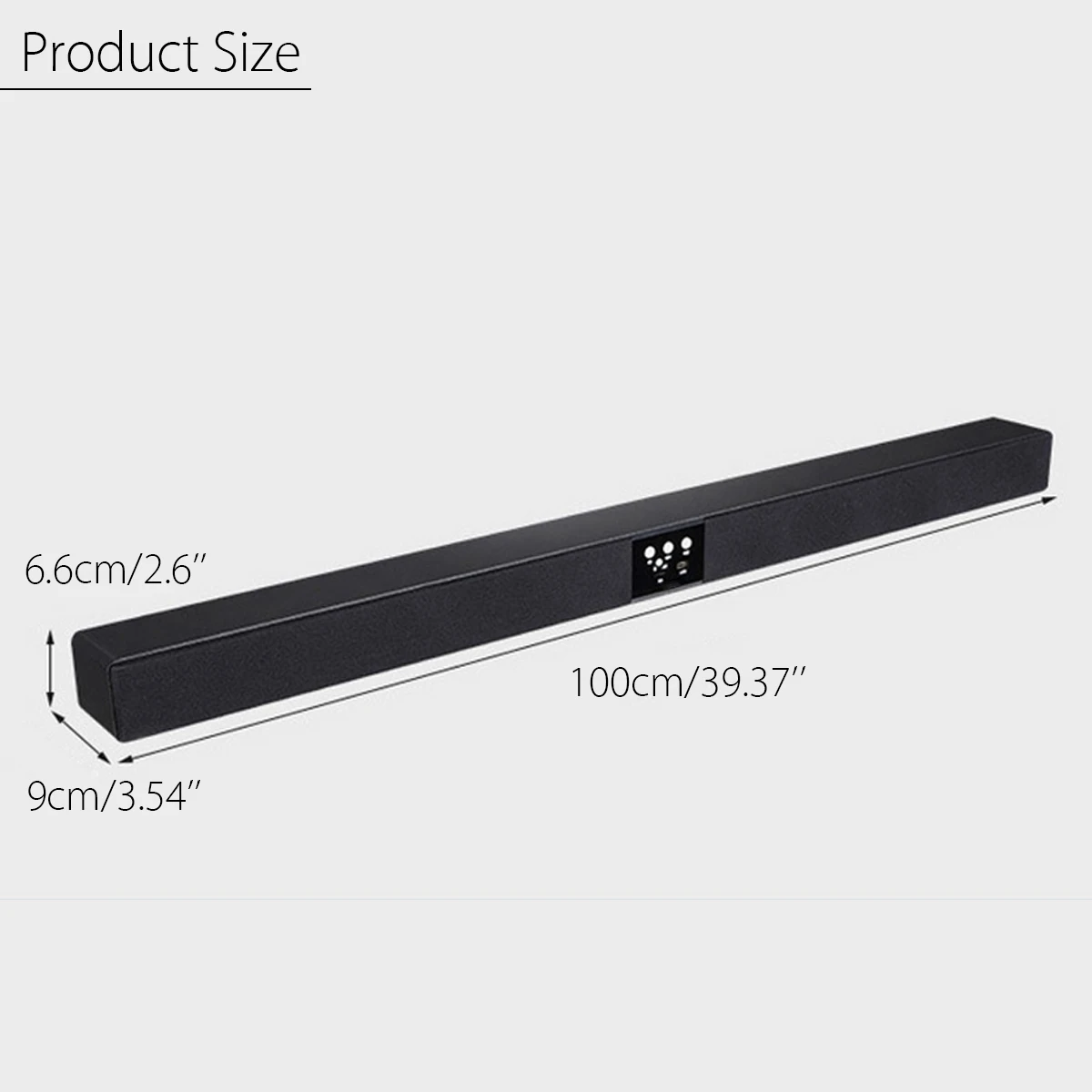 Wireless bluetooth 4.0 Speaker Soundbar 108cm TV Sound Bar MP3 3D Surround Home Theater System Wall Mountable | Электроника