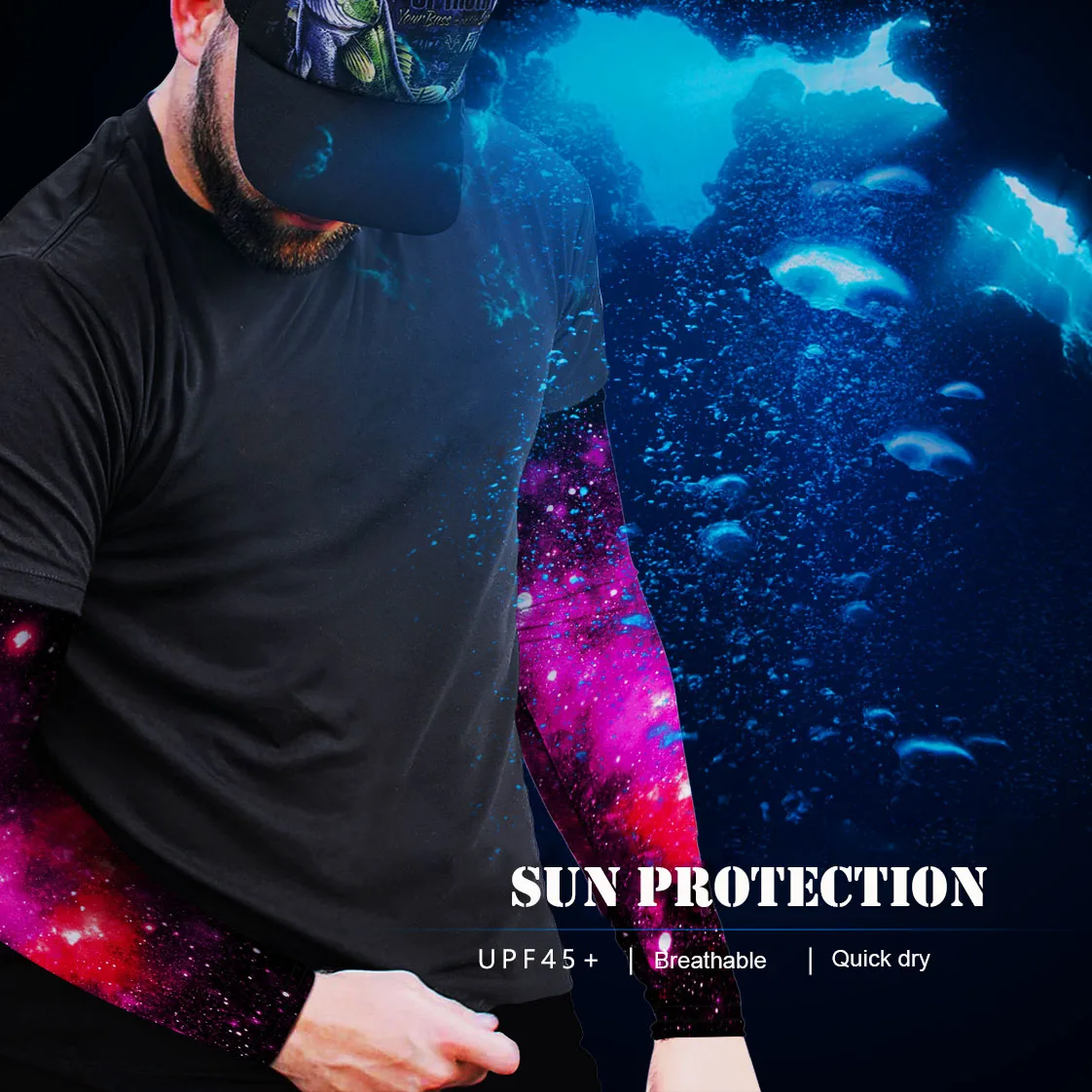 Персонализированные велосипедные рукава для бега защитные баскетбола с