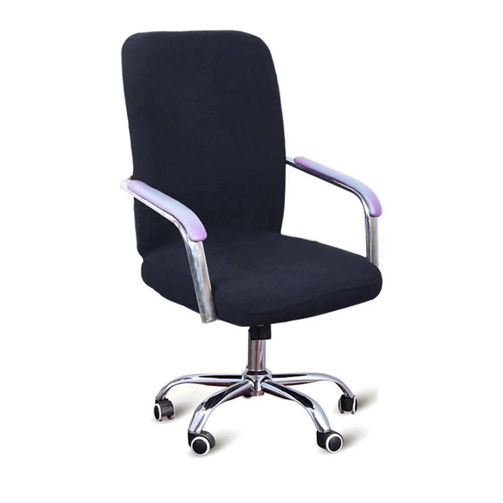 Чехол для стула Универсальный проверочный узор компьютер легко чистить молния