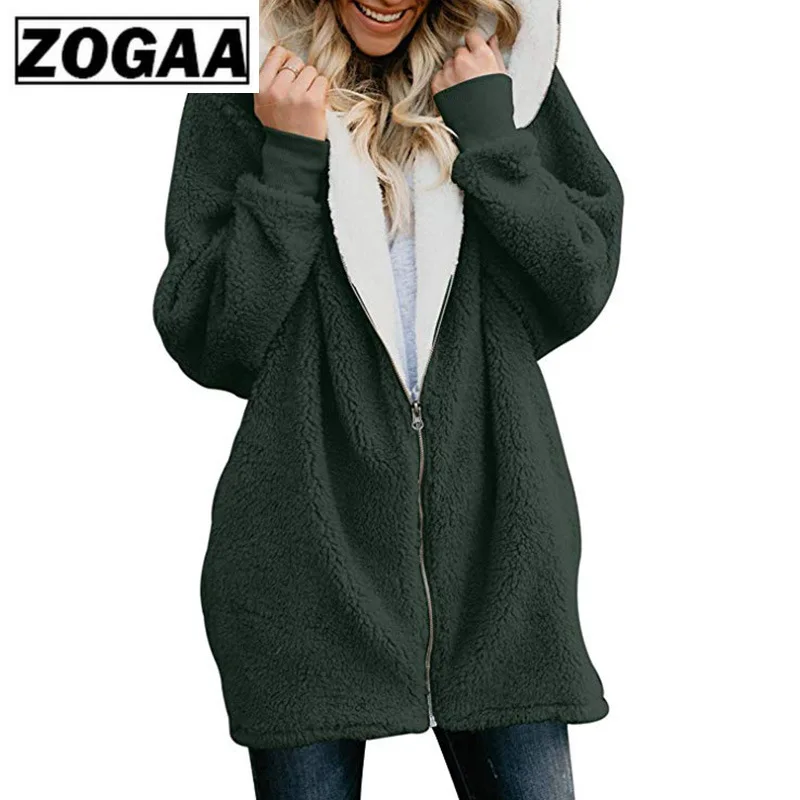 Новые женские толстовки на молнии для девушек зимняя свободная пушистая