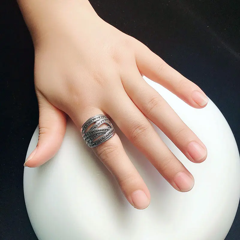 FNJ кольцо с запахом из серебра 925 пробы новые марказитовые оригинальные кольца