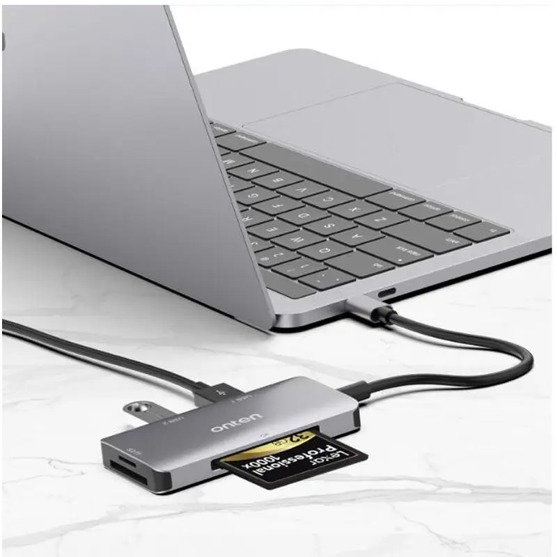 5 в 1 Type C OTG считыватель смарт карт для ПК USB 3 0 CF устройство чтения SD TF карта памяти