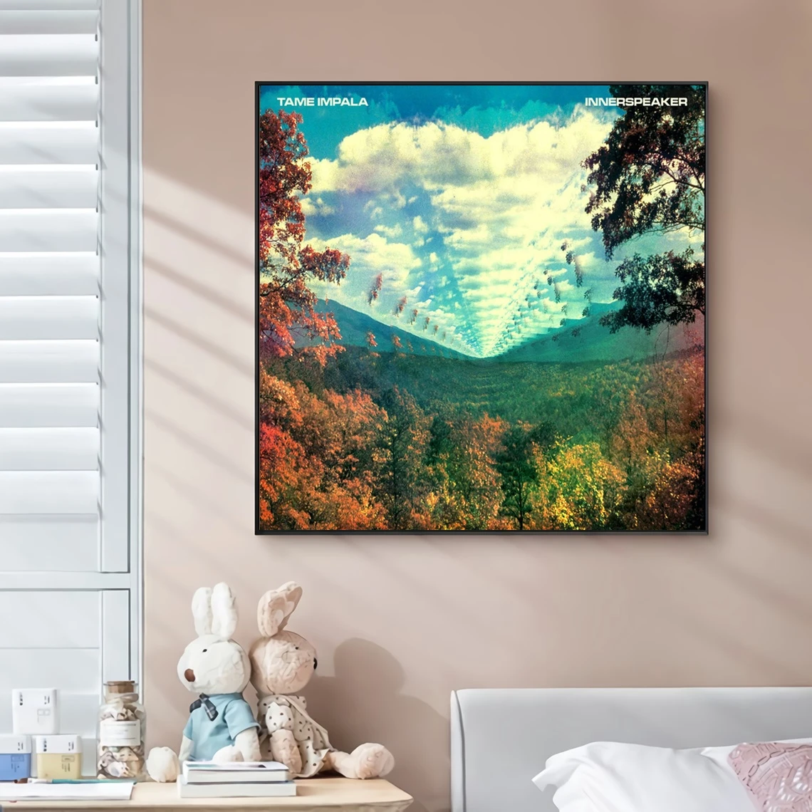 

Tame Impala Innerspeaker Music Album Cover Canvas Poster Hip Hop Rapper Pop Music Celebrity Wall Painting Art Decoration