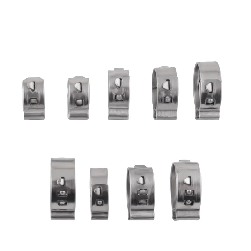 70 шт./компл. одиночные Зажимы для шлангов топливные зажимы в ассортименте