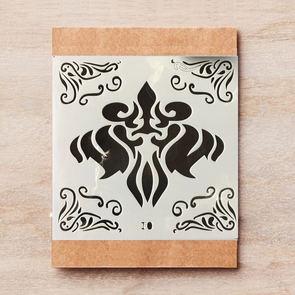 13*13 см рамка знак DIY Многослойные трафареты раскраска для скрапбукинга