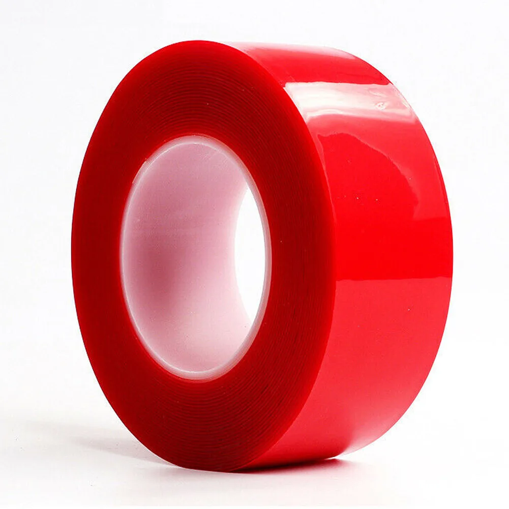 Двухсторонняя клейкая лента 3 м не оставляющая следов водонепроницаемая сильная