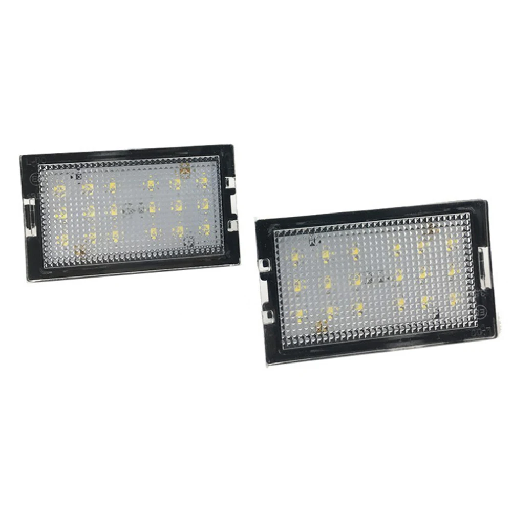 2 шт. автомобиль Бесплатная светодиодный номерного знака светильник для Мы