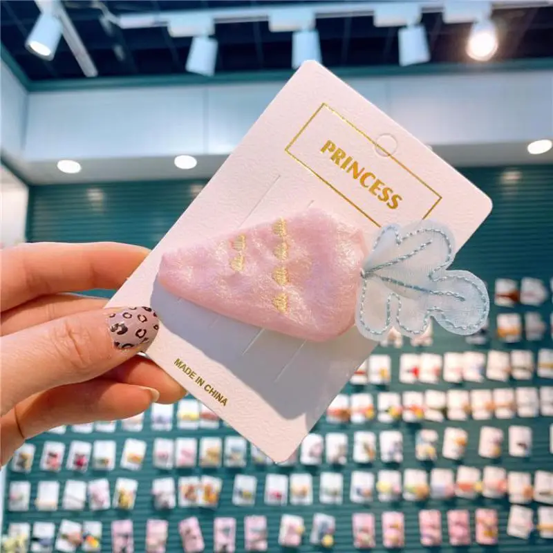 Детские Тканевые заколки для волос с изображением фруктов аксессуары девочек