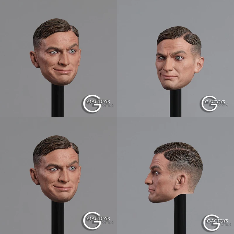 

GACTOYS GC032 1/6 European Male Expressions Head Sculpt F 12" Action Figure Body