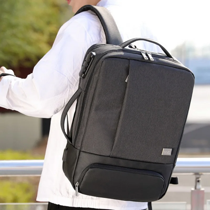 PUI men TIUA бренд мужской рюкзак сумка зарядка через usb ноутбук Mochila для мужчин водонепроницаемый рюкзак школьная сумка рюкзак