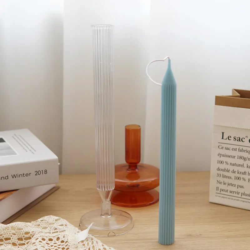 

Pointed Pinion Rod Acrylic Candle Mold Supplies DIY Home Party Aromatherapy Plastic Wax Mold Making Model Crafts Tool Supplies