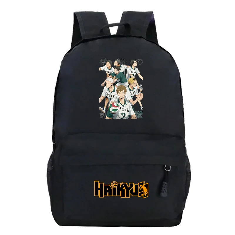 

Haikyuu Shoyo kageyama tobio Backpack Cosplay Nishinoya Yuu Student bags mochila backpacks for school bag