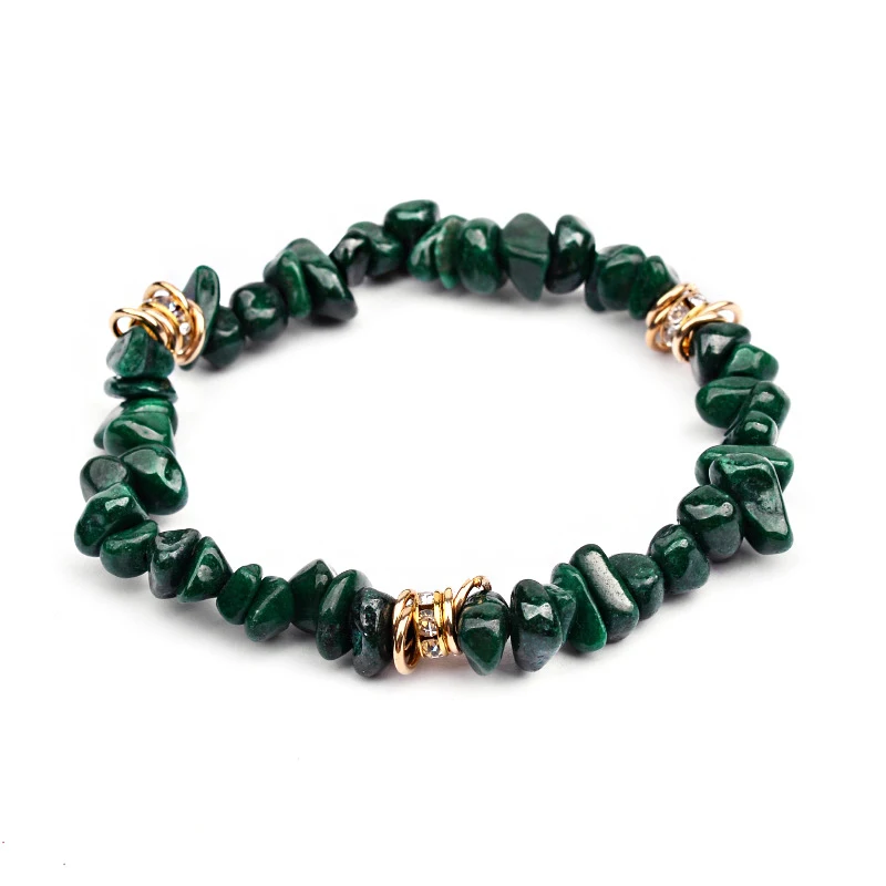 Популярный разноцветный браслет jinzeyi с натуральными кристаллами оригинальные