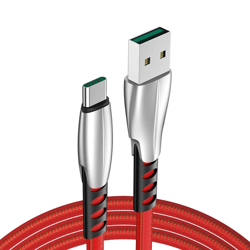 Кабель USB Type C 5A кабель для быстрой зарядки и передачи данных Samsung Galaxy Xiaomi Redmi Huawei