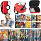 Английский Покемон сияющая карта V VMAX EX GX энергия игра Большой альбом для карт покемона Книга Держатель папка сумка для хранения коробка детская игрушка