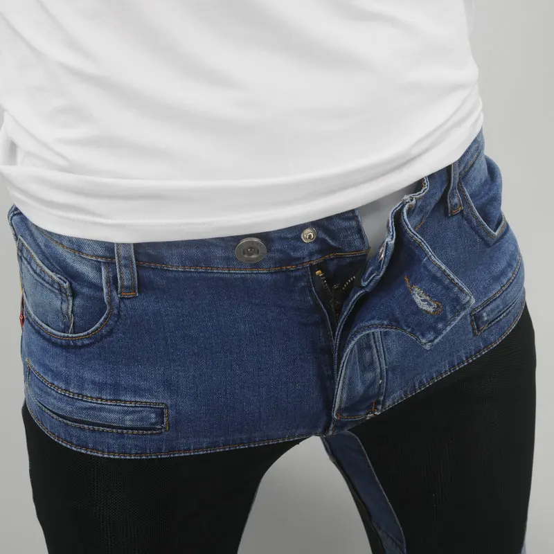 Новинка 2020 мотоциклетные брюки 719 мужские джинсы защитное снаряжение для езды на