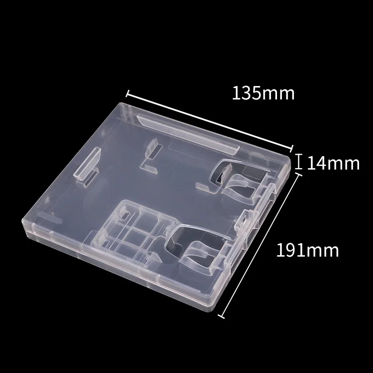 5 шт. Ganer Прозрачный чехол для сборников видео игровая карта-картридж консоль