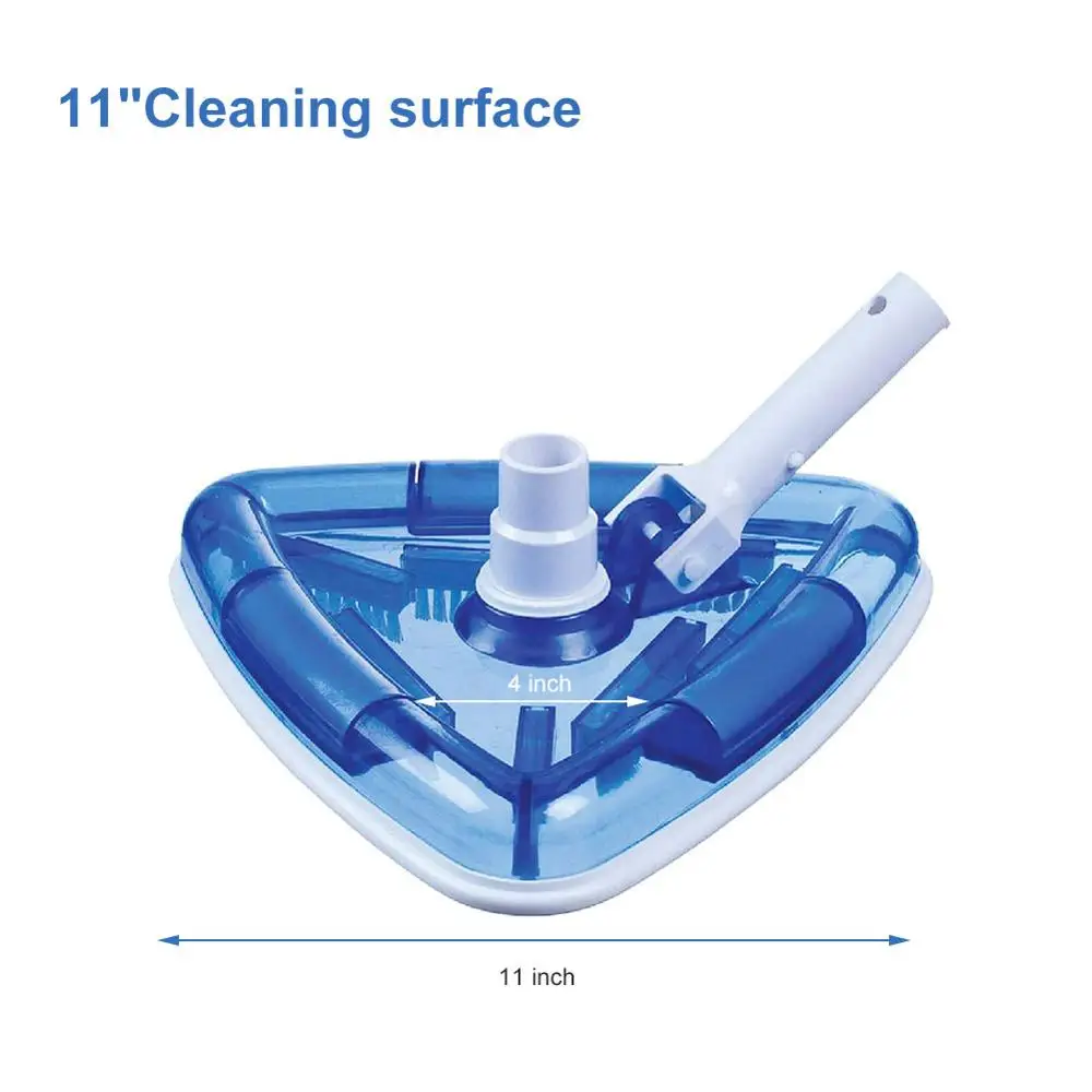 

Triangle Suction Dirty Head Pollution Suction Machine Swimming Pool Fish Pond Cleaning and Maintenance Tools for Swimming Pool