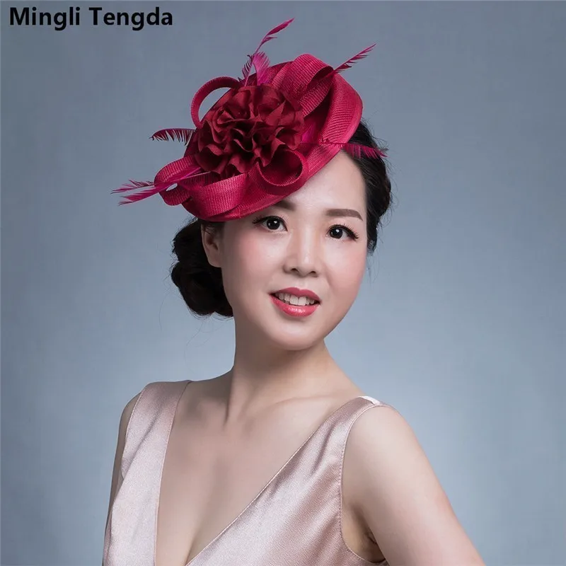 Льняные головные уборы Mingli Tengda для невесты на бретельках украшение свадебной
