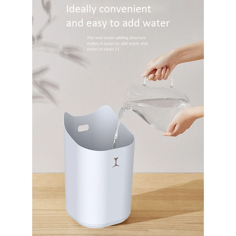 Фото Double Spray Humidifier Desktop 3000ML Large Capacity USB Portable Air Diffuser For Home White Бытовая техника Double Spray Humidifier Desktop 3000ML Large Capacity USB Portable Air Diffuser For Home White Бытовая техника