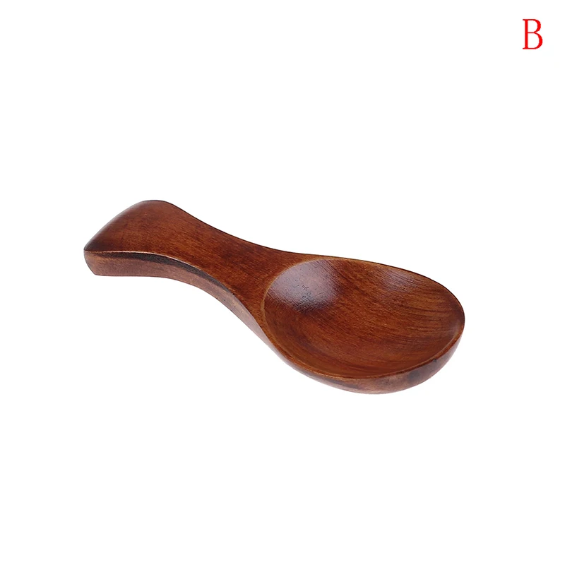 

Wooden Spoon Tea Honey Coffee Condiment Salt Sugar Spoon Kitchen Accessories