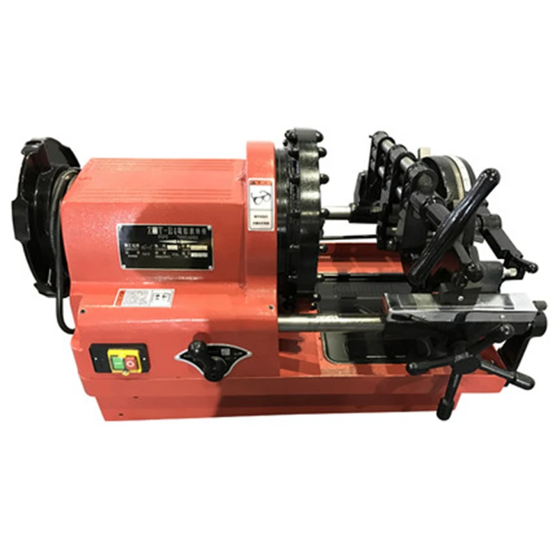4 дюймовый Электрический станок для нарезания резьбы труб машина стальных