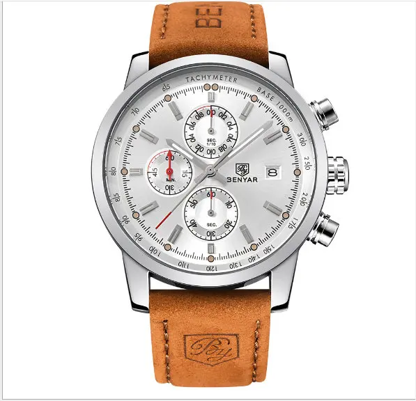 Часы мужские кварцевые деловые водонепроницаемые 2019 | Наручные часы