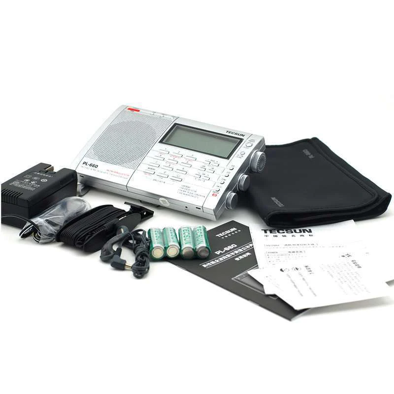 TECSUN PL-660 радио PLL SSB VHF AIR Band радиоприемник FM/MW/SW/LW с двойным преобразованием PL660 |