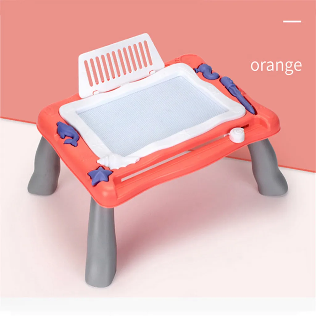 Детская Магнитная окраска граффити доска стол многофункциональный обучающий