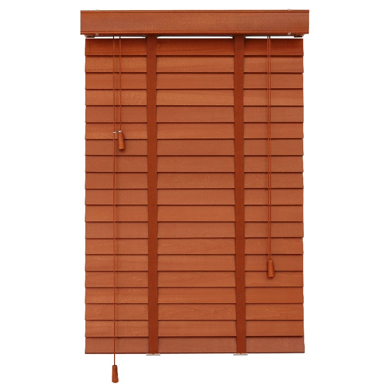 Деревянные жалюзи деревянные 50 мм из натурального жесткого дерева липы