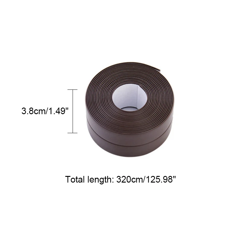 

Oil Proof Tape Strip Kitchen Sink Paste Gap Beauty Seam Bathroom Toilet Paste Mold Tape