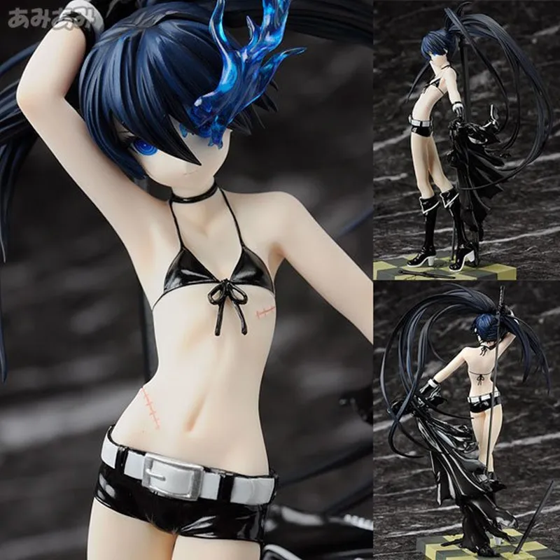 Аниме black rock shooter figma blade версия подвижная фигурка модель сексуальная кукла 24 см