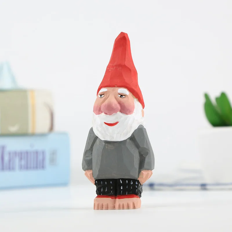 Креативный Рождественский орнамент подарок Санта Клаус Статуэтка украшение