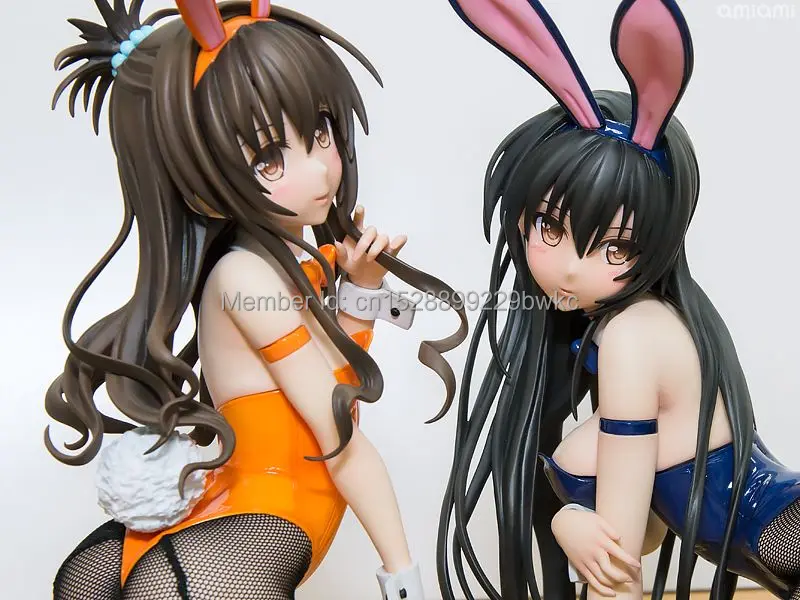 To love ru darkness Микан Юки Kotegawa Yui Банни девушка сексуальная девушки фигурка японского аниме ПВХ взрослые Фигурки игрушки