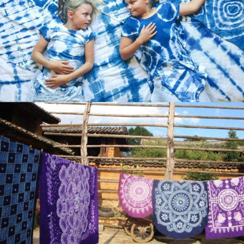 Тюльпан 18 бутылок одношаговый набор для завязывания краски ткань текстиль