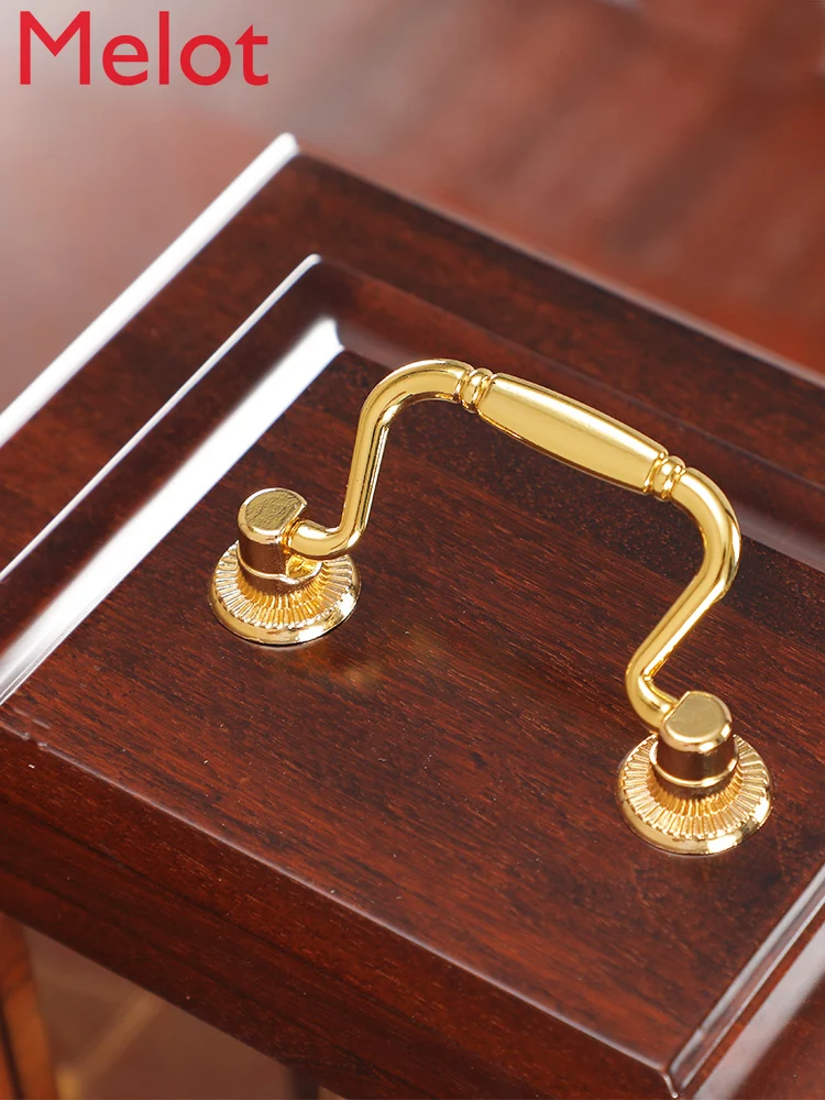 

Mechanical Clock Home Vintage Ornament Decoration Living Room Antique Copper Movement Desk Clock Chinese Swing Clock