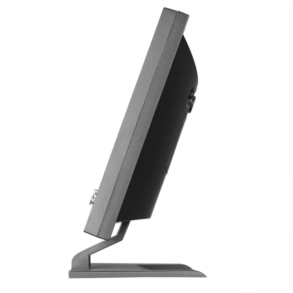 Цифровой ЖК-дисплей цветной Подсветка Будильник с термометром погода показатель