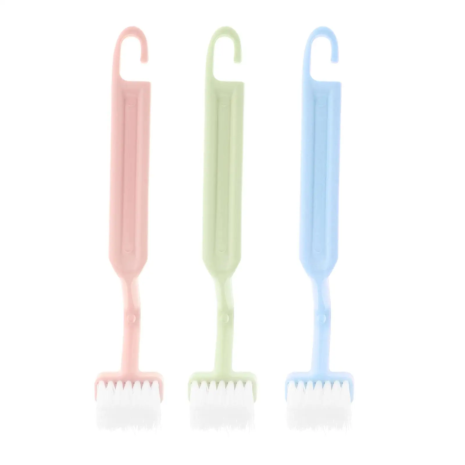 

3x Long Handle Toilet Cleaning Brush Portable Dead Angle Toilet Brush Accs
