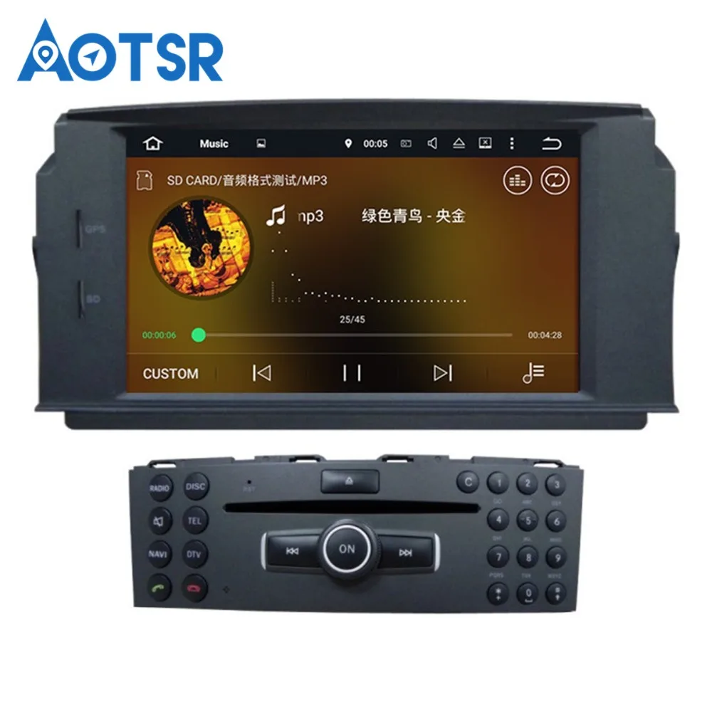 64G Android 10 0 автомобильный dvd-плеер для MERCEDES BENZ C Class C200 C180 C220 C230 W204 видео